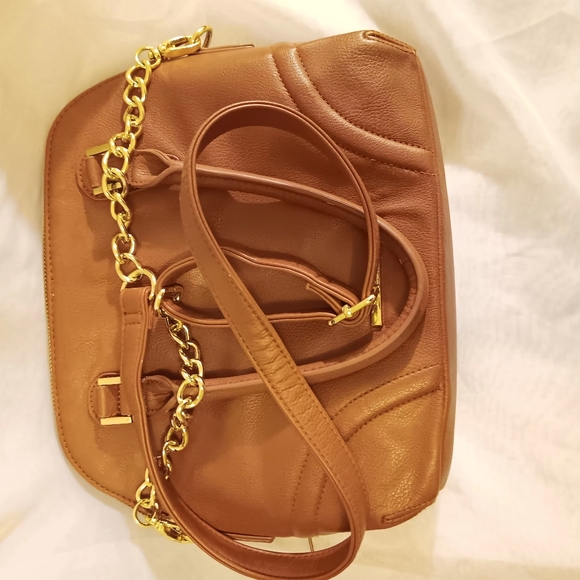 Steve Madden tan studded Crossbody Satchel - Picture 6 of 10